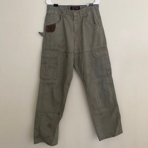 Ripstop fabric cargo pants